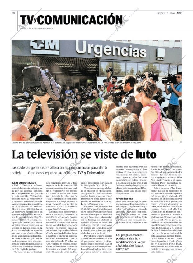 ABC MADRID 21-08-2008 página 98