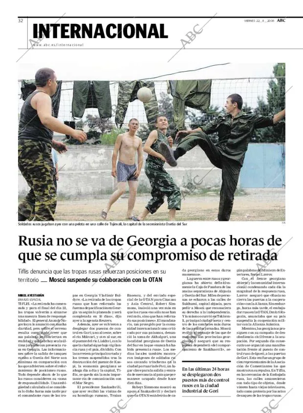 ABC MADRID 22-08-2008 página 32
