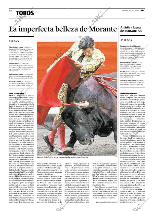 ABC MADRID 22-08-2008 página 68
