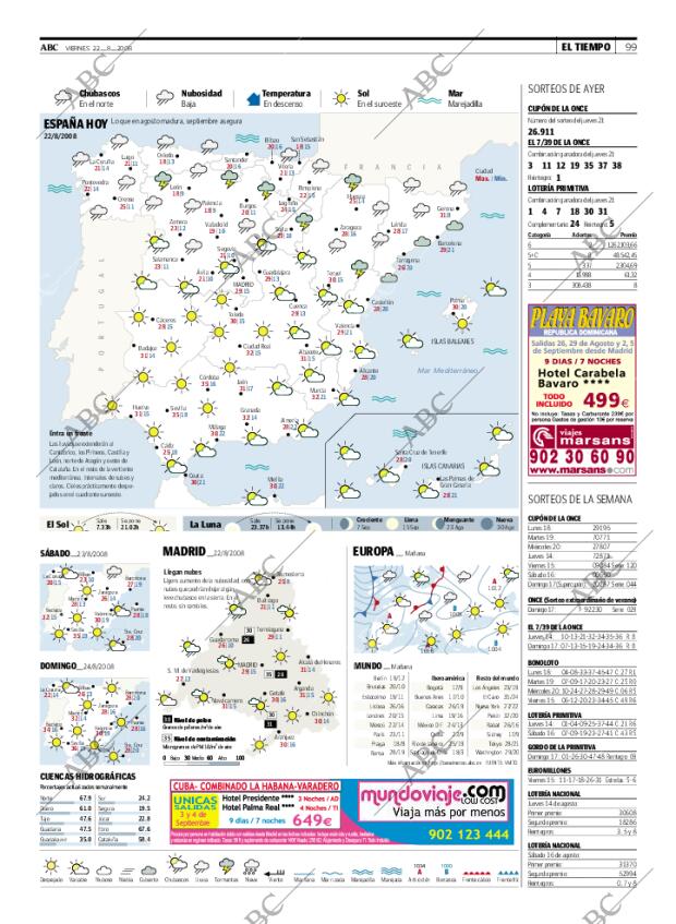 ABC MADRID 22-08-2008 página 99