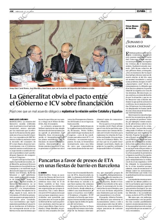 ABC MADRID 27-08-2008 página 21