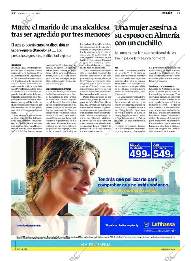 ABC MADRID 27-08-2008 página 23