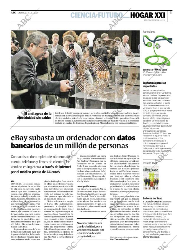 ABC MADRID 27-08-2008 página 61