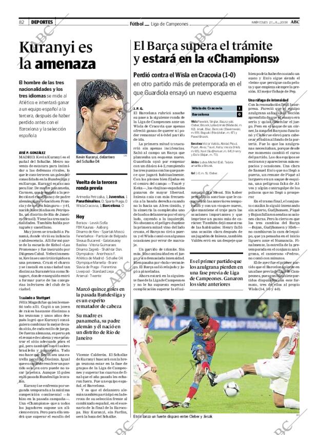 ABC MADRID 27-08-2008 página 82