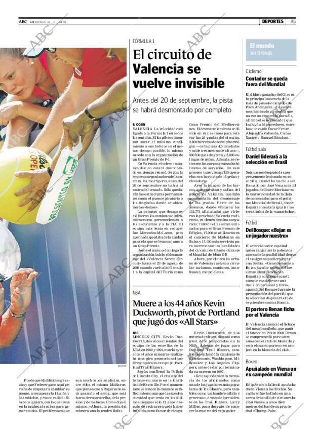 ABC MADRID 27-08-2008 página 85