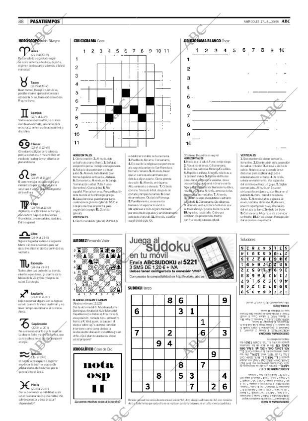 ABC MADRID 27-08-2008 página 88