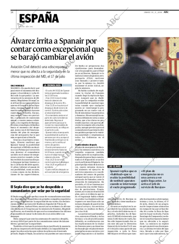 ABC MADRID 30-08-2008 página 14