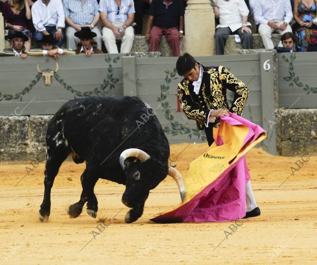 Corrida goyesca de Ronda, en la imagen Francisco Rivera Ordoñez