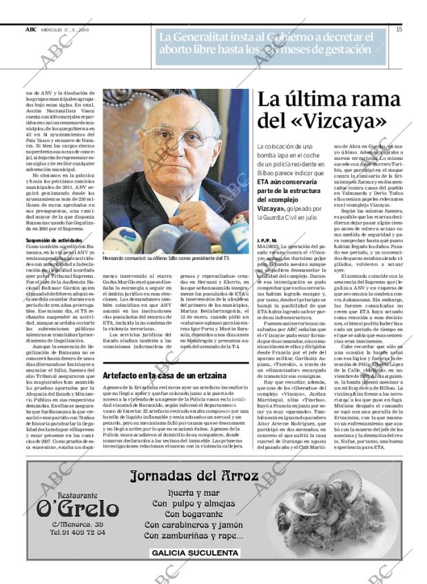 ABC MADRID 17-09-2008 página 15