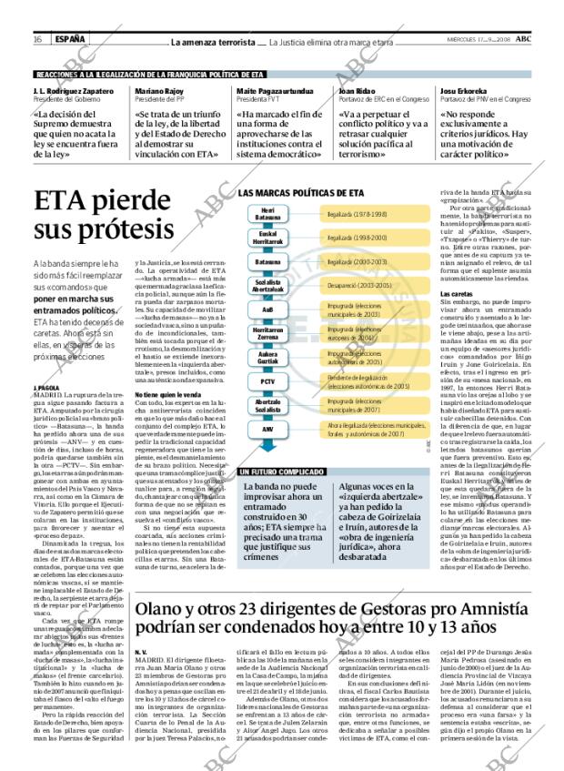 ABC MADRID 17-09-2008 página 16