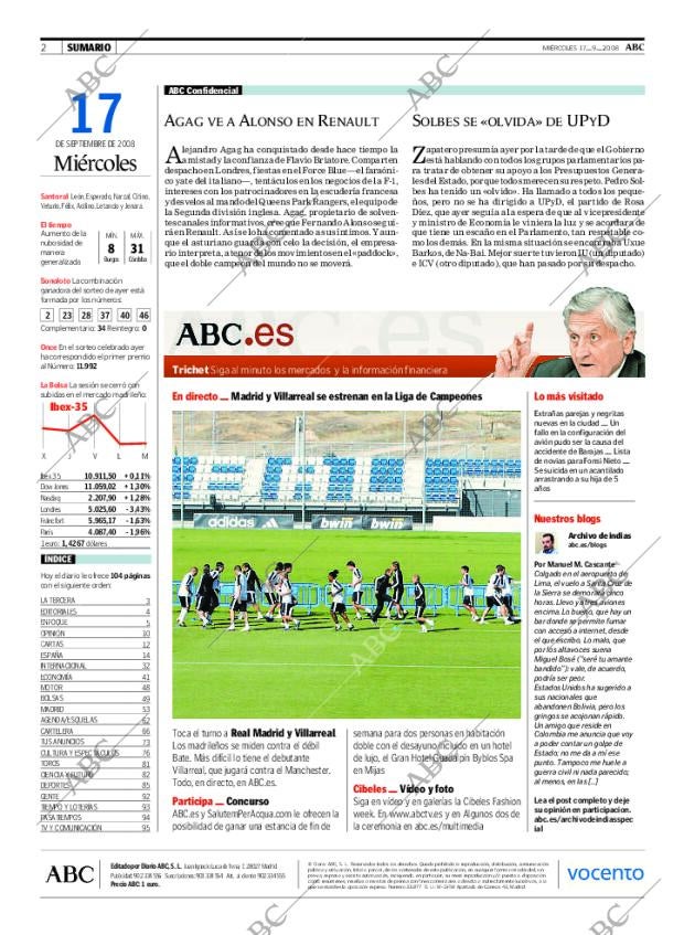 ABC MADRID 17-09-2008 página 2