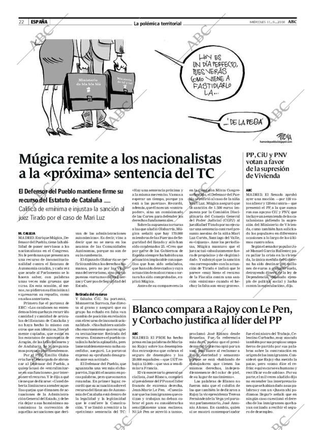ABC MADRID 17-09-2008 página 22