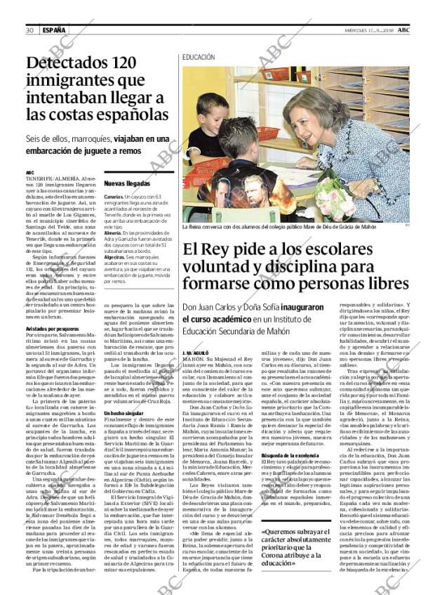 ABC MADRID 17-09-2008 página 30