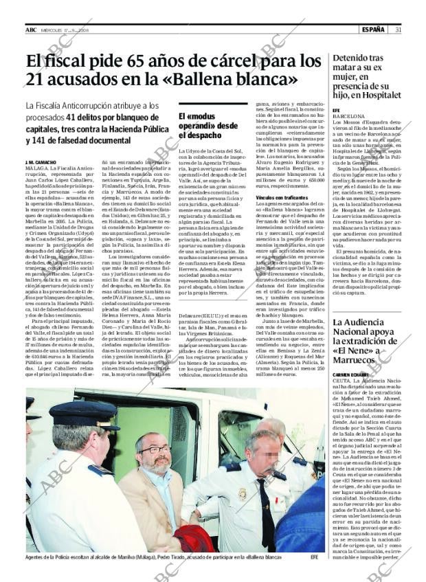 ABC MADRID 17-09-2008 página 31