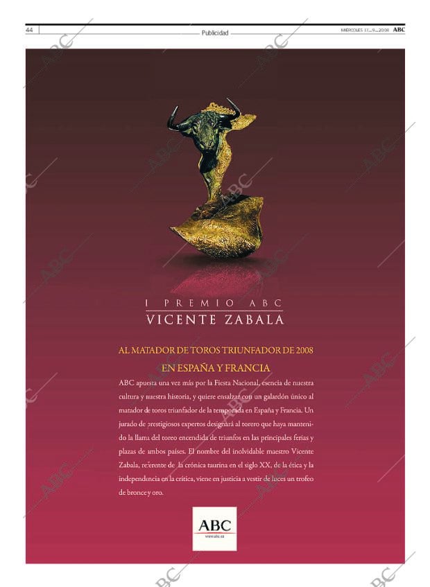 ABC MADRID 17-09-2008 página 44