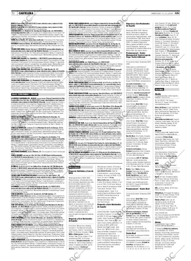 ABC MADRID 17-09-2008 página 70