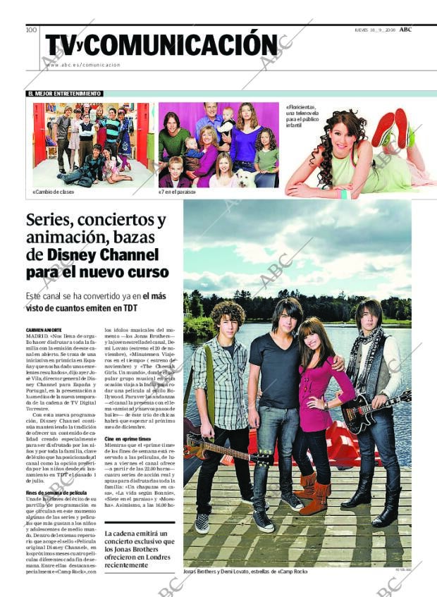 ABC MADRID 18-09-2008 página 100