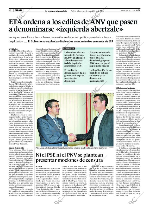 ABC MADRID 18-09-2008 página 16