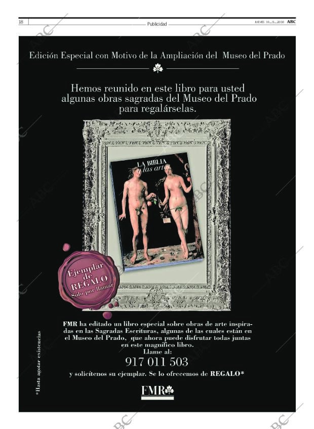 ABC MADRID 18-09-2008 página 18