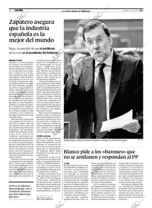 ABC MADRID 18-09-2008 página 22
