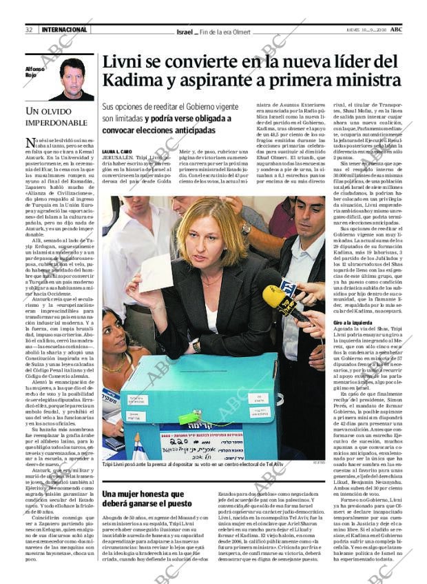 ABC MADRID 18-09-2008 página 32