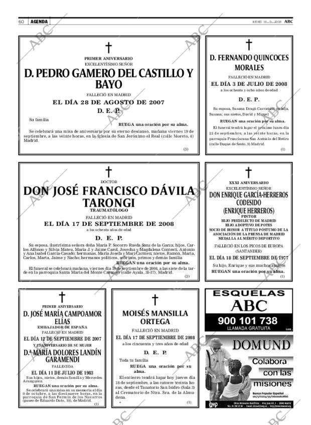 ABC MADRID 18-09-2008 página 60