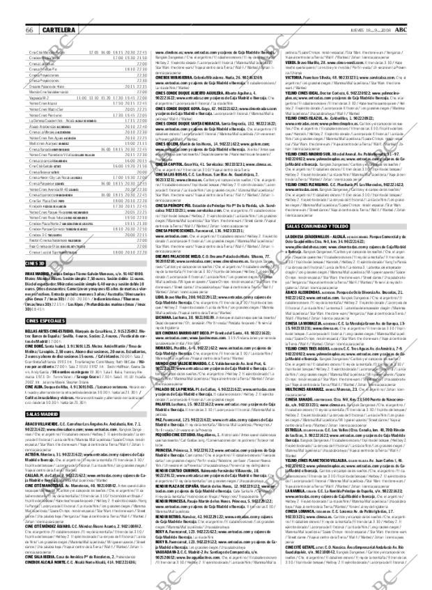 ABC MADRID 18-09-2008 página 66