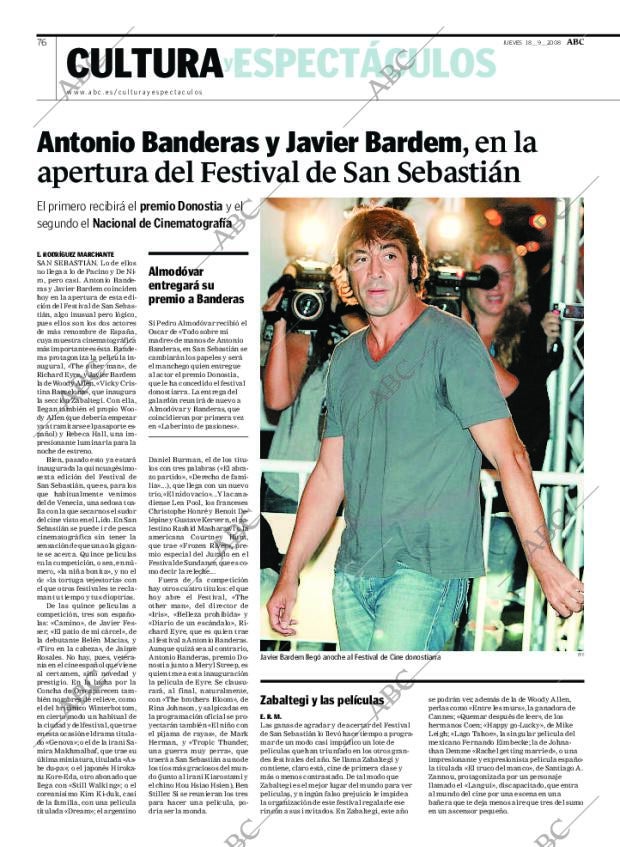ABC MADRID 18-09-2008 página 76