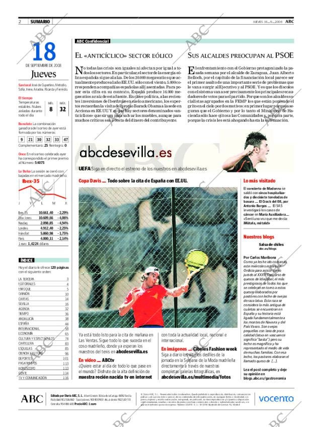 ABC SEVILLA 18-09-2008 página 2