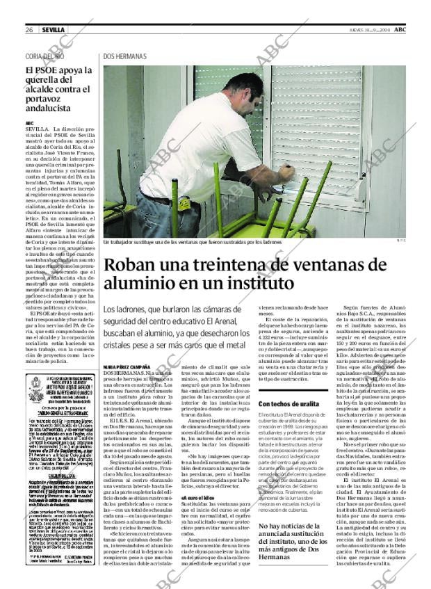 ABC SEVILLA 18-09-2008 página 26