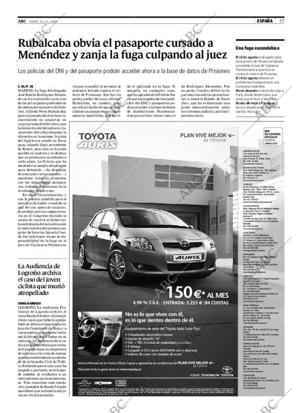 ABC SEVILLA 18-09-2008 página 57