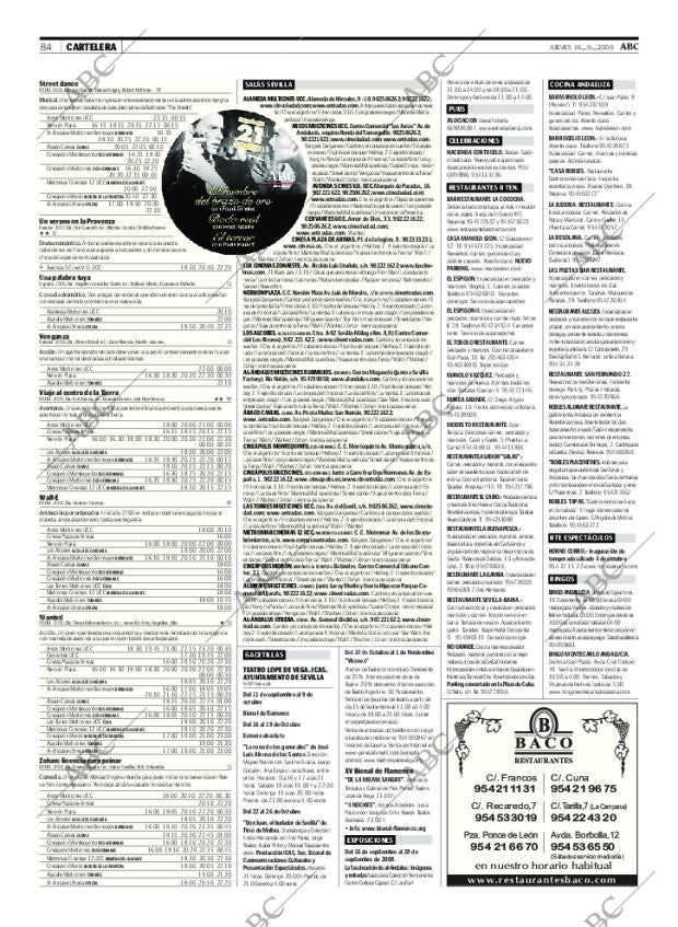 ABC SEVILLA 18-09-2008 página 84