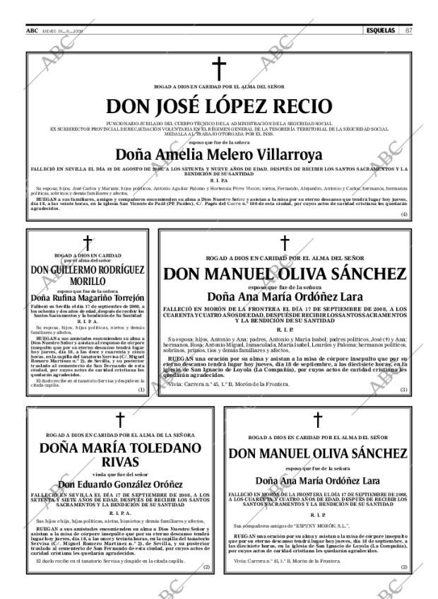 ABC SEVILLA 18-09-2008 página 87