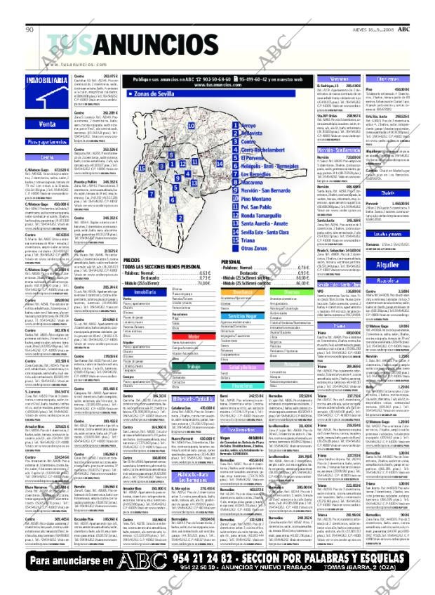 ABC SEVILLA 18-09-2008 página 90
