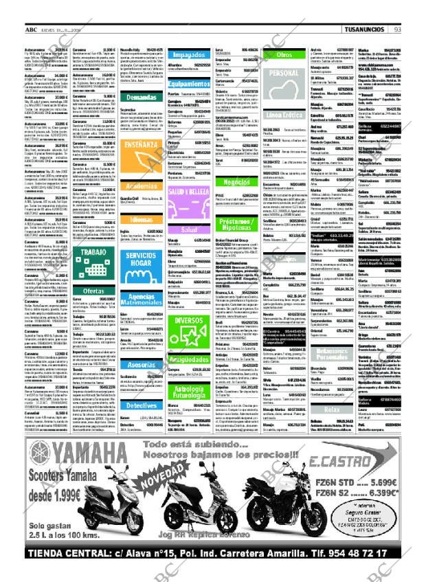 ABC SEVILLA 18-09-2008 página 93