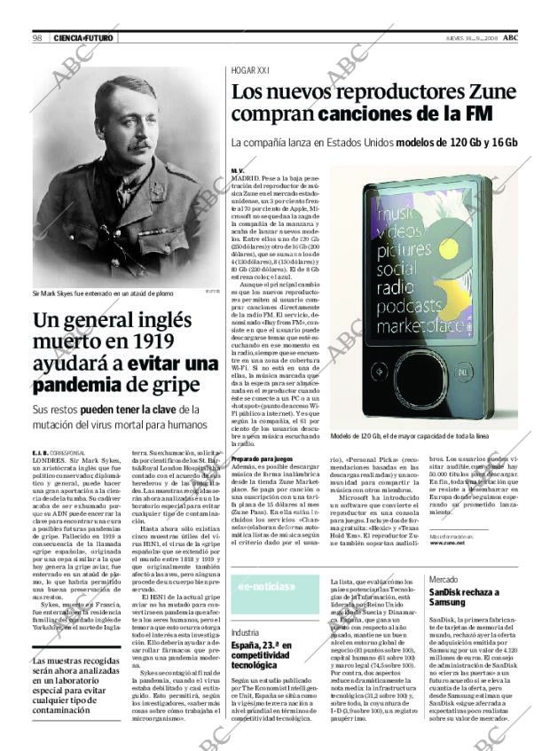 ABC SEVILLA 18-09-2008 página 98