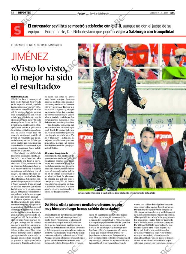 ABC SEVILLA 19-09-2008 página 88