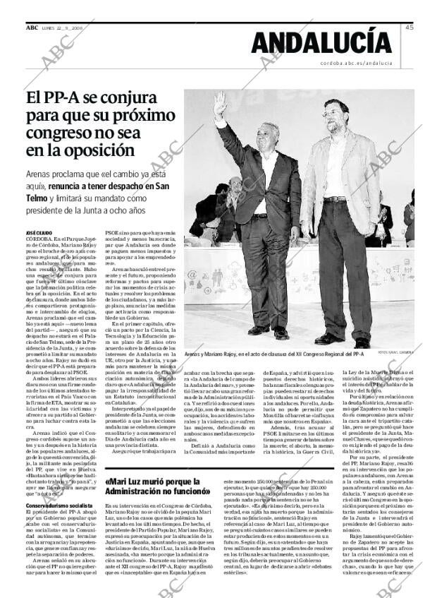 ABC CORDOBA 22-09-2008 página 45