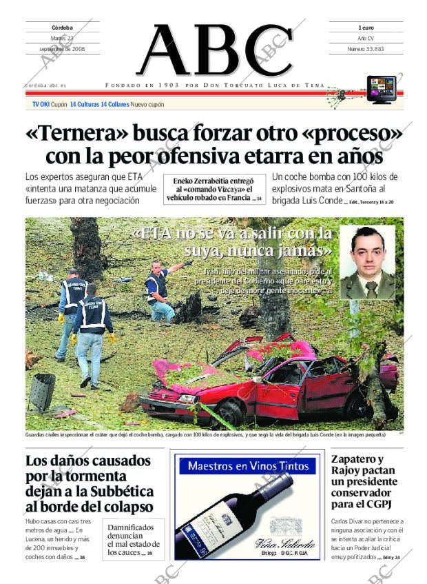 ABC CORDOBA 23-09-2008 página 1