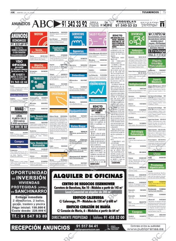 ABC MADRID 23-09-2008 página 75