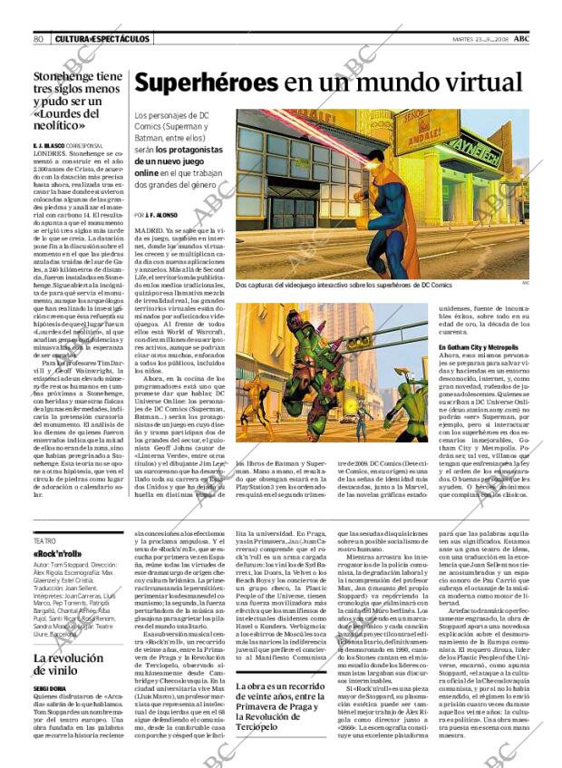 ABC MADRID 23-09-2008 página 80