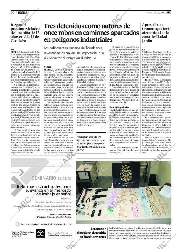 ABC SEVILLA 27-09-2008 página 20