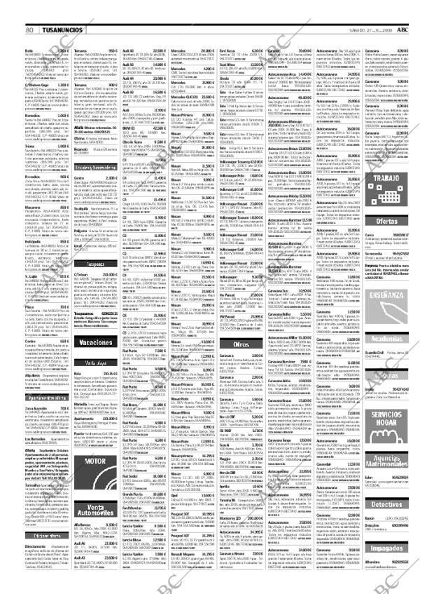 ABC SEVILLA 27-09-2008 página 80