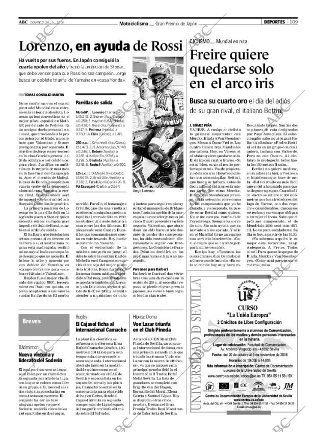 ABC SEVILLA 28-09-2008 página 109