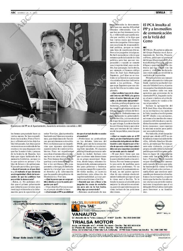 ABC SEVILLA 28-09-2008 página 19
