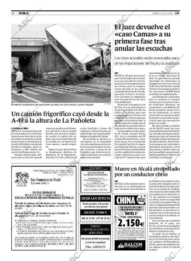 ABC SEVILLA 28-09-2008 página 28