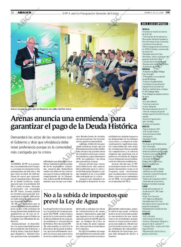 ABC SEVILLA 28-09-2008 página 38