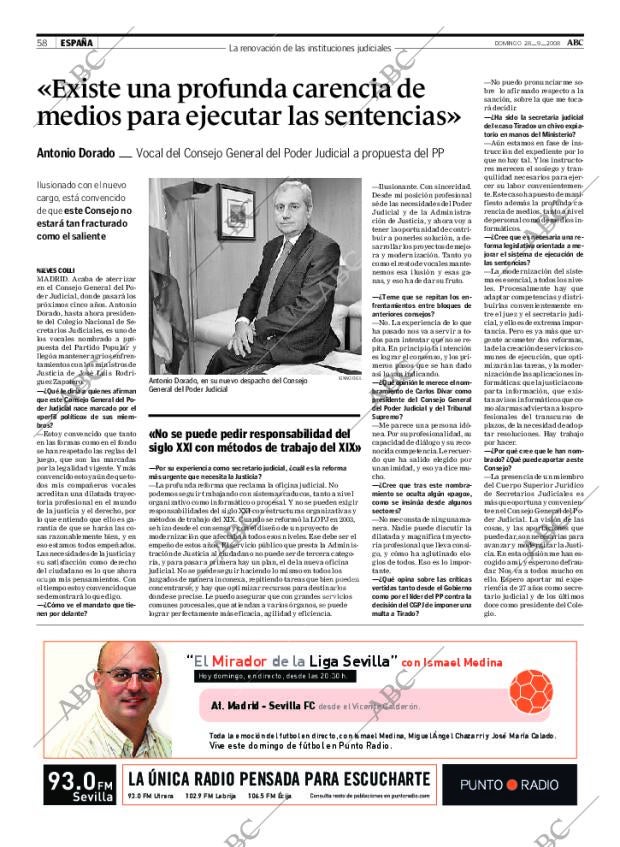 ABC SEVILLA 28-09-2008 página 58