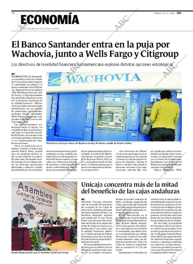 ABC SEVILLA 28-09-2008 página 70