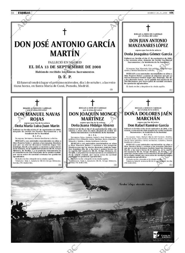 ABC SEVILLA 28-09-2008 página 84